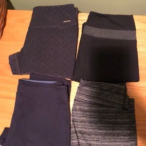 FOUR Pairs Of Full Length Leggings
